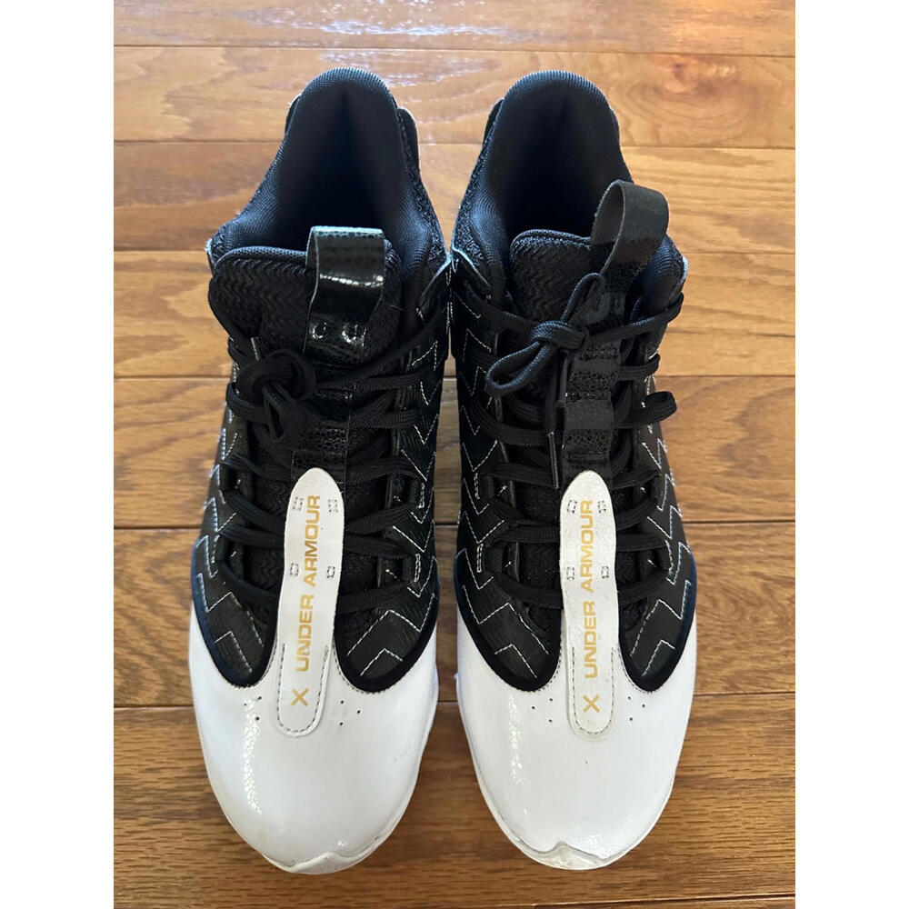 Men UA Under Armour 3027442-001 Harper 9 RM Molded Baseball Cleats Size 10